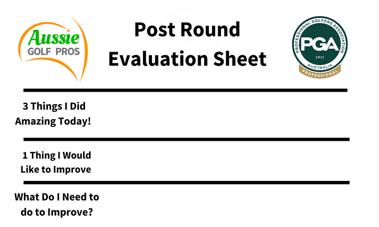 Post Round Evaluation Sheet